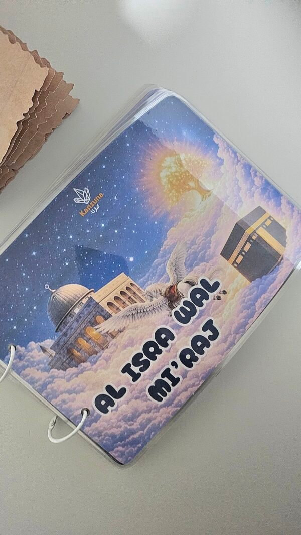 Coffret pédagogique Al-Isra wal-Miraj – livrets manipulation et récit enfant
