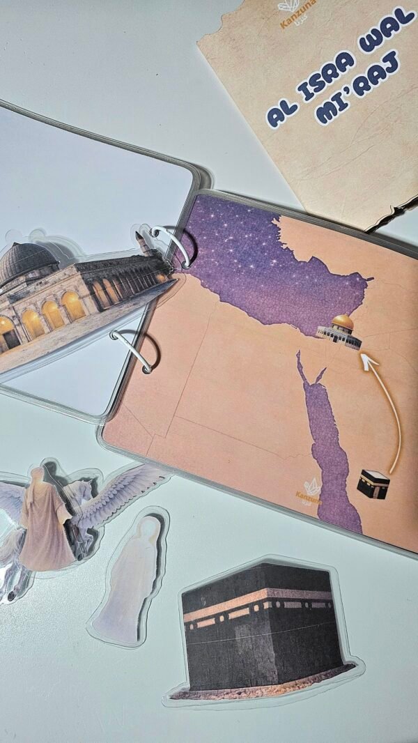 Coffret pédagogique Al‑Isrāʾ wal‑Miʿrāj – 2 livrets : manipulation + récit